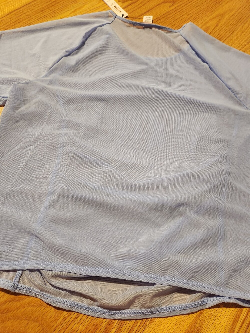 NWT Victoria's Secret Purple Sheer Ruched Workout T-Shirt Size Xl - Picture 6 of 8